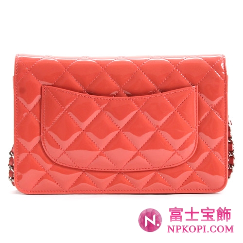 シャネル CHANEL クラシック エナメル ショルダーバッグ ローズピンク A33814 【2013年新作】